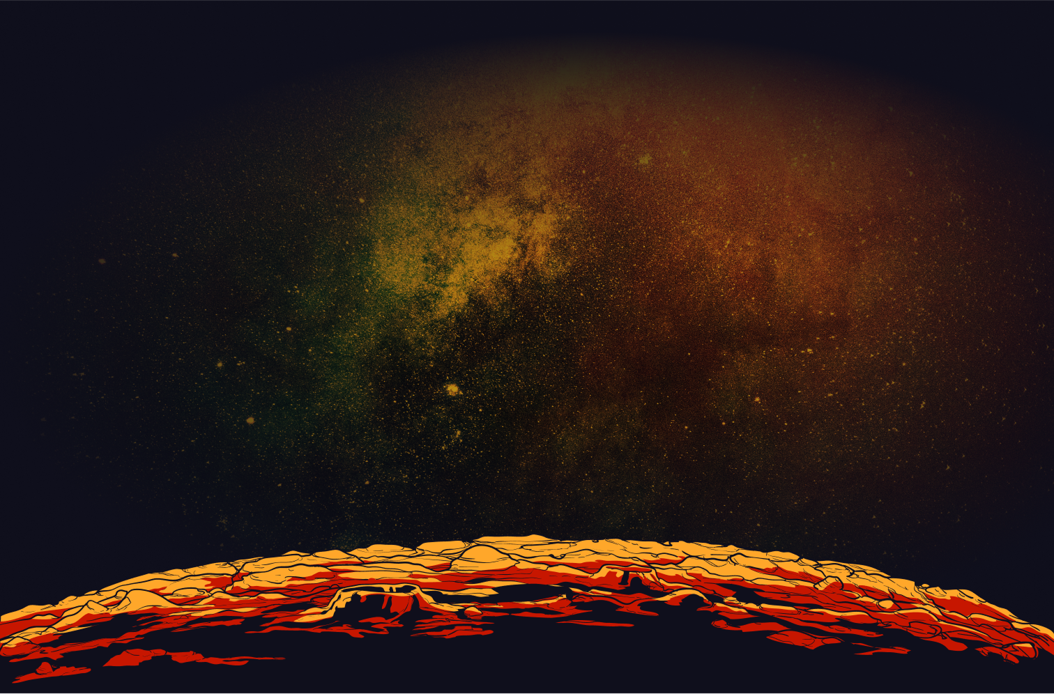 Mars background